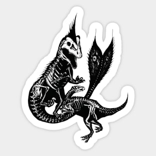 Raptor Attack Sticker